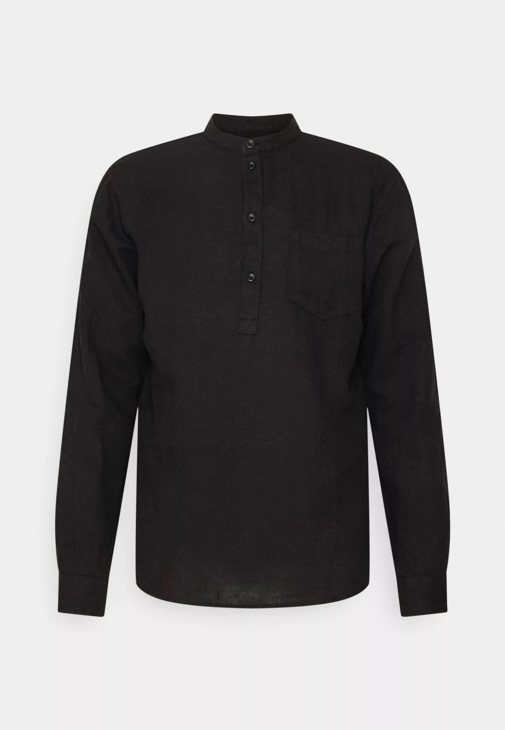 Pier One Linen Cotton Mix 2 Pack - Shirt - White/Black 3 Pier One Linen Cotton Mix 2 Pack - Shirt - White/Black - Image 3