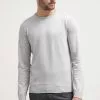 Pier One Basic Crewneck - Jumper - Light Grey