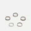 Pier One 5 Pack - Ring - Silver-Coloured