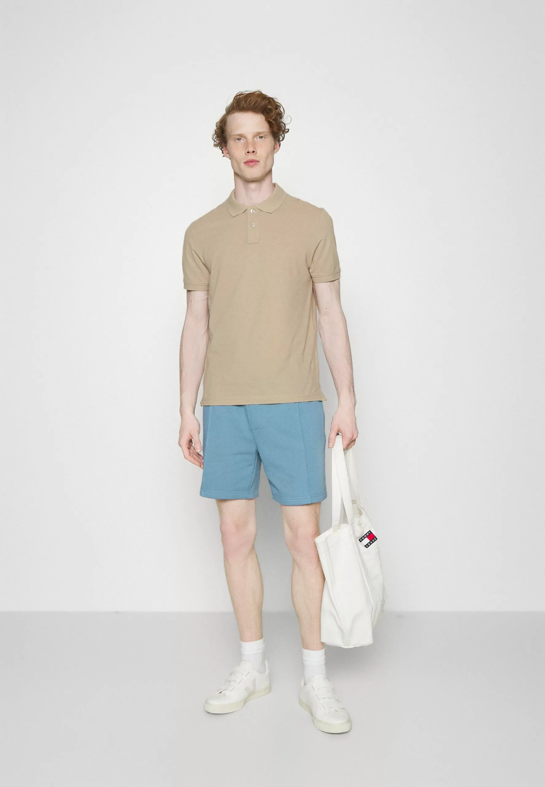 Pier One 5 Pack - Polo Shirt - Black/Blue/Beige 1 Pier One 5 Pack - Polo Shirt - Black/Blue/Beige